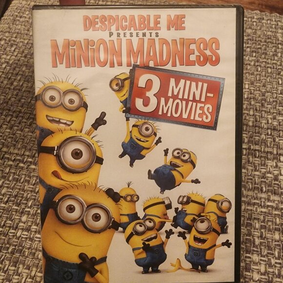 Other - Despicable Me Minion Madness DVD 3 Mini-Movies New Sealed Animated Family Comedy